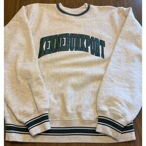 Vtg 90s Mt. Spokane Knitting Mills Hoodie Kennebunkport Maine XL College